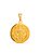 Pingente Medalha de São Bento G 2,5 x 2,5 cm - banhado a ouro 18k - Imagem 1