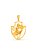 Pingente Vasco vazado - banhado a ouro 18k - Imagem 1