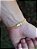 Pulseira grumet duplo 4,5 mm - banhada a ouro 18k - Imagem 3