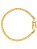 Pulseira grumet duplo 4,5 mm - banhada a ouro 18k - Imagem 1