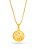 Corrente Yin Yang - veneziana - banhado a ouro 18k - Imagem 2