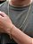Conjunto Tijolinho 3 mm - fecho canhão - banhado a ouro 18k - Imagem 2