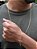 Conjunto Cadeado 2 mm - fecho tradicional - banhado a ouro 18k - Imagem 2
