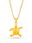 Colar Tartaruga marinha - banhado a ouro 18k - Imagem 1