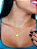 Colar Concha - banhado a ouro 18k - Imagem 2
