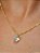 Colar diamante ponto de luz - banhado a ouro 18k - Imagem 3
