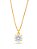 Colar diamante ponto de luz - banhado a ouro 18k - Imagem 1