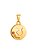 Pingente signo Touro - banhado a ouro 18k - Imagem 1