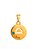 Pingente signo Libra - banhado a ouro 18k - Imagem 1