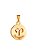 Pingente signo Áries 1,5 x 1,5 cm - banhado a ouro 18k - Imagem 2