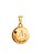 Pingente signo Capricórnio - banhado a ouro 18k - Imagem 1