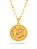 Corrente Oxum amarelo - elo longo - banhado a ouro 18k - Imagem 3