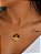 Corrente Xango marrom - elo longo - banhado a ouro 18k - Imagem 1