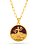 Corrente Xango marrom - elo longo - banhado a ouro 18k - Imagem 2