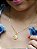 Corrente Oxum - veneziana - banhado a ouro 18k - Imagem 3