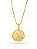 Corrente Oxossi - veneziana - banhado a ouro 18k - Imagem 1
