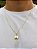 Corrente Ogum - veneziana - banhado a ouro 18k - Imagem 2