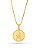 Corrente Ogum - veneziana - banhado a ouro 18k - Imagem 1