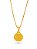 Colar trevo - veneziana - banhado a ouro 18k - Imagem 1