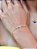 Conjunto olho grego - corrente e pulseira - banhado a ouro 18k - Imagem 4