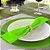 Guardanapos Lisos Verde Limão de Algodão Kit com 10 - Imagem 1