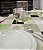 Toalha de Mesa Xadrez Verde Retangular 10 Lugares Sob Medida Piquet - Imagem 1