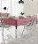 Toalha de Mesa Retangular 10 Lugares Rosa Chique - Imagem 3