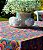 Toalha de Mesa Retangular 8 Lugares Colorida Tailandesa - Imagem 4