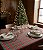 Toalha de Mesa Xadrez Natal Vermelha e Verde 10 Lugares Sob Medida - Imagem 1