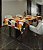 Toalha de Mesa Quadrada Geométrica Piquet Sob Medida - Imagem 1