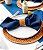 Guardanapos Azul Marinho de Tecido Oxford Kit com 10 - Imagem 1
