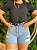 SHORTS JEANS LUARA ESCURO - Imagem 1