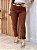 CALÇA MOM JEANS AYLA MARROM - Imagem 1
