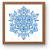 Mandala Florescer fundo branco (30x30cm) - Imagem 2