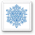 Mandala Florescer fundo branco (30x30cm) - Imagem 1