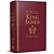 Bíblia de Estudo King James Atualizada - KJA - Letra Grande - Capa Luxo - Vinho - Imagem 1
