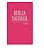 Bíblia Sagrada - Revista e Corrigida - Letra Gigante com Mapas - Pink - Imagem 1