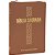 Bíblia Sagrada Letra Grande - com zíper - ARC - Linha Ouro - Caramelo - Imagem 1