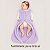 Saco de Dormir Bebê Lilás Soft Inverno - Imagem 5