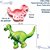 Kit: Molde De Silicone Dinossauros - 4 peças - Imagem 4