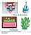 Kit: Molde De Silicone Fundo do Mar 4 peças + Brinde - Imagem 2