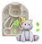 Kit: Moldes De Silicone Animais Safari - 6 peças - Imagem 6