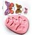 Kit: Molde De Silicone Flores e Plantas - 4 peças - Imagem 4