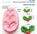 Molde De Silicone: Folhas de Natal - Imagem 2