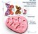 Molde De Silicone: Borboletas Jardim - Imagem 2