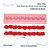 Molde De Silicone: Cordão de Rosas - 12 cm - Imagem 2