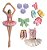 Kit: Molde De Silicone Bailarina - 5 peças - Imagem 7