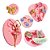 Kit: Molde De Silicone Bailarina - 5 peças - Imagem 1