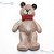 Molde De Silicone: Urso de Pelúcia com Gravata - 6,5 x 4,5 cm - Imagem 3