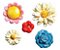 Molde De Silicone: Flores Diversas - Rosas e Margaridas - Imagem 3